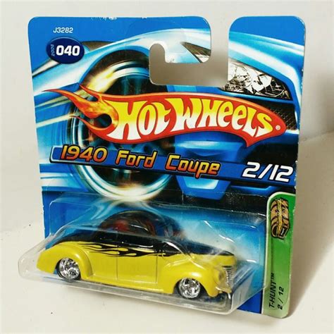 Hot Wheels Ford Coupe Super T Hunt Pneus Borracha Shopee Brasil