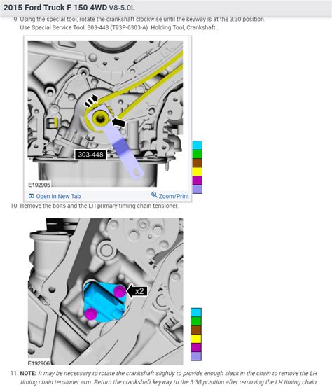 Cam Phaser Installation and Orientation When Timing