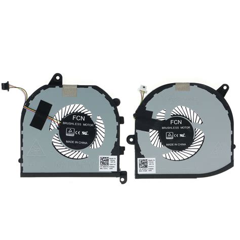 NEW CPU GPU Cooling Fan For Dell XPS 15 9570 TK9J1 08YY9 L R FAN