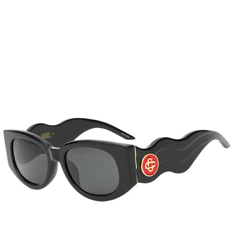 Casablanca Black Wave Sunglasses Casablanca