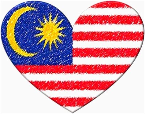 Cara Buat Bendera Malaysia Bentuk Hati Guna Microsoft Word Muymg