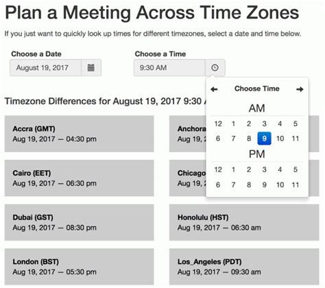 Find the Best Time Across Time Zones - Jeff Reifman