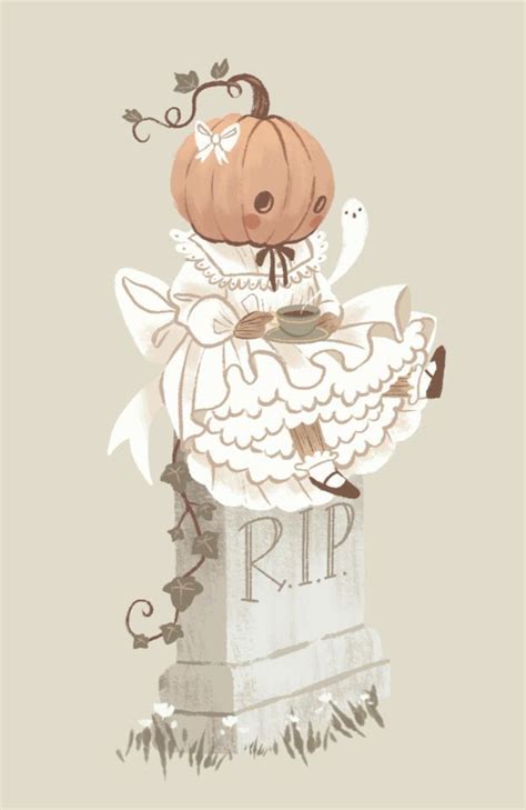 Pin By Silke Dingler On Wallpaper Herbst In Cute Art Halloween