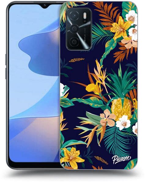 Silikonowe Czarne Etui Na Oppo A S Pineapple Color