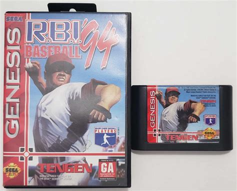 RBI Baseball 94 Item And Box Only Sega Genesis