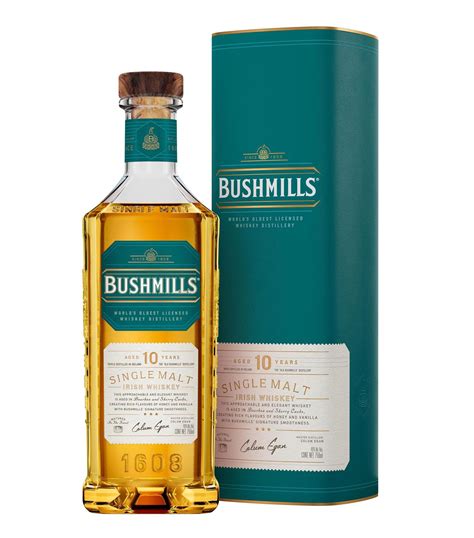 Bushmills Whiskey Single Malt Aged Years Ml El Palacio De Hierro