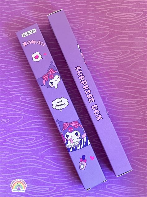 Kuromi Kuromi Stationery Set Sanrio Characters Kawaii Kawaii Stationery Cute Stationery Cute