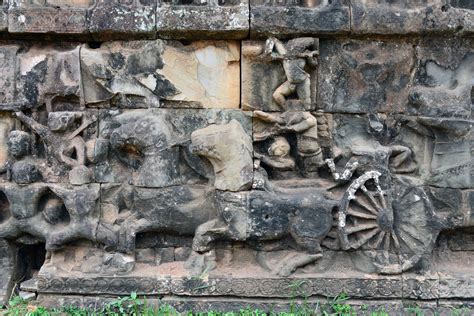 Terrace of the Leper King, Angkor Thom, Cambodia