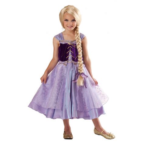 Fantasia Infantil Rapunzel Enrolados Luxo Disney