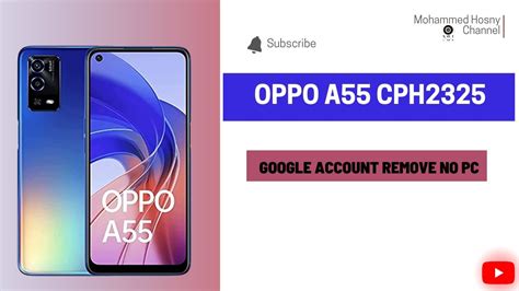 Oppo A55 CPH2325 Hard Reset Lock Remove FRP Bypass New Method Google