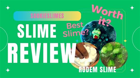 Famous Slime Shop Review Asmr Rodem Slime Slime Slimereview