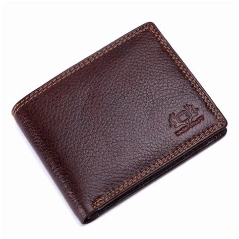 Male Bi Fold Genuine Leather Stylish Fancy Stiching Wallet For Men S