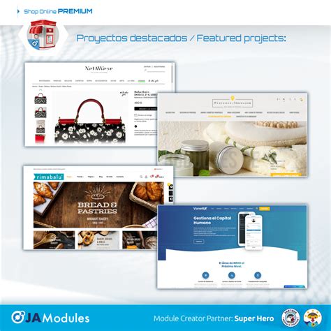 Premium online shop with exclusive design | JA Modules