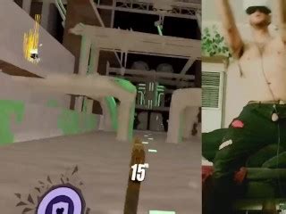 用我的鸡巴流式传输 VR 游戏锻炼尝试东西 Pornhub Gay