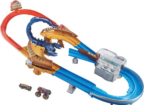 Best Buy Hot Wheels Monster Truck Scorpion Sting Raceway Blue GNB