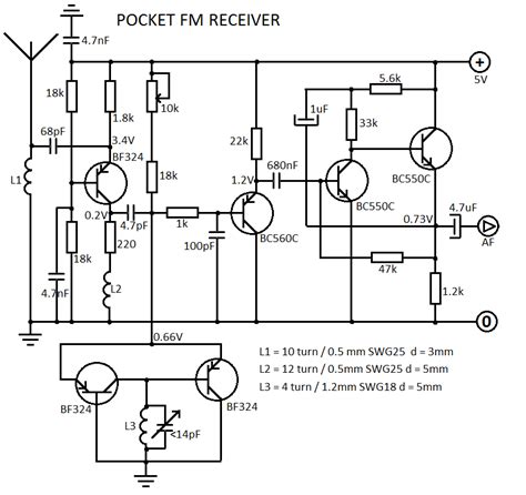 Fm Radio Circuit Diagram Wiring Flow Line