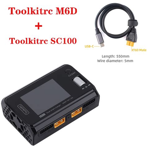 Original Toolkitrc SC100 Cable Type-C To XT60 Charging Adapter Cable ...