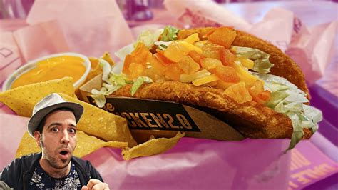 ¡un Taco Hecho De Pollo Probando El Nuevo Taco Bell Chicken 20