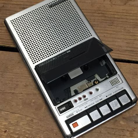 Retro Panasonic Cassette Tape Recorder As Is Boardwalk Vintage