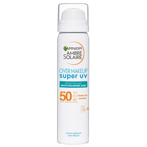 Garnier Ambre Solaire Over Makeup Super Uv Protection Mist Spf