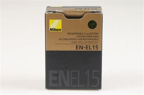 Nikon EN-EL15 Li-Ion Akku – Foto Köberl – Secondhand