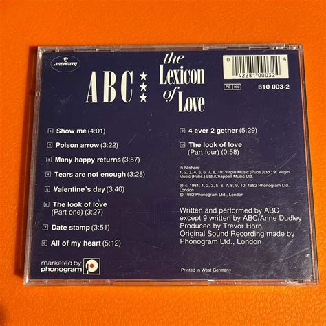 Abc The Lexicon Of Love Köp På Tradera 563379293