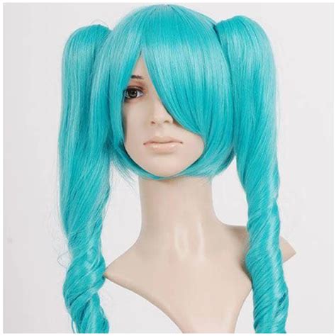 26 Inches Super Discount Long Green Troll Wig Vocaloid Hatsune Miku