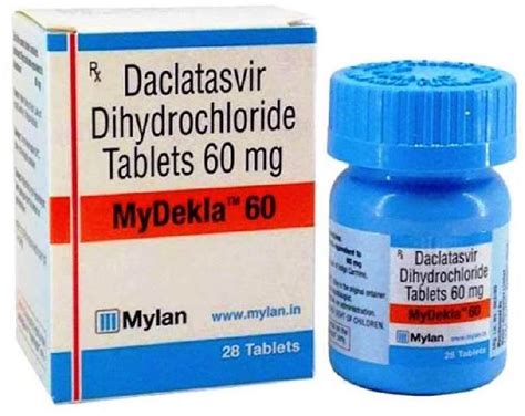 Mg Mydekla Daclatasvir Tablet At Best Price In Delhi Radhakishan