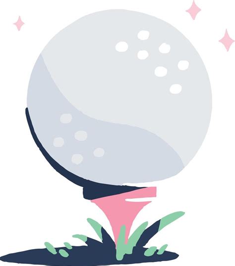 golf-ball Illustration Vector 23017964 Vector Art at Vecteezy