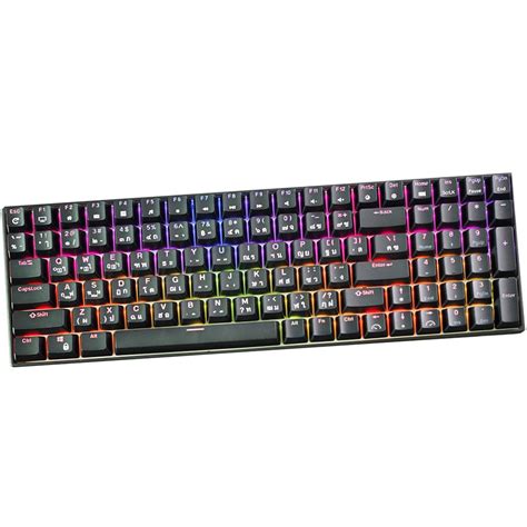 Royal Kludge Gaming Keyboard Rk Wireless Hot Swappable Rgb Backlight Black