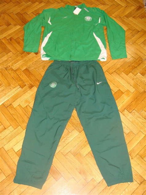 Celtic Glasgow Soccer Tracksuit Scotland Nike Football Presentation