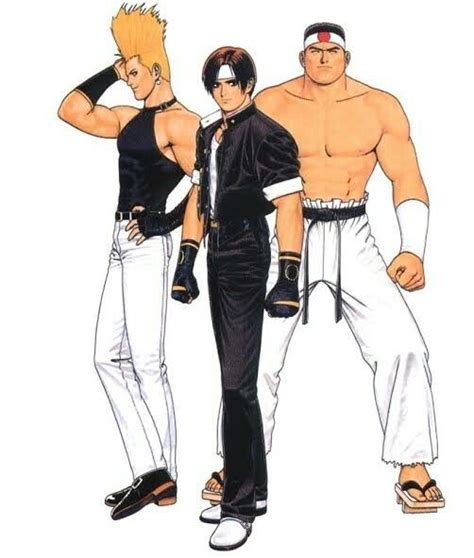 Hero Team Kyo Kusanagi Benimaru Nikaido Goro Daimon Kof