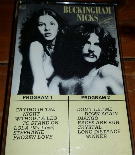 Buckingham Nicks – Buckingham Nicks (1975, Cassette) - Discogs