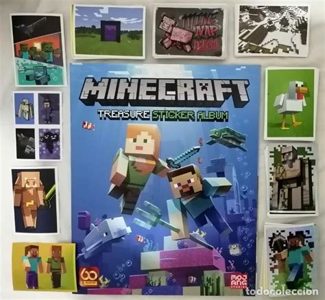 Minecraft Treasure Sticker álbum Panini Colecci Comprar Álbumes