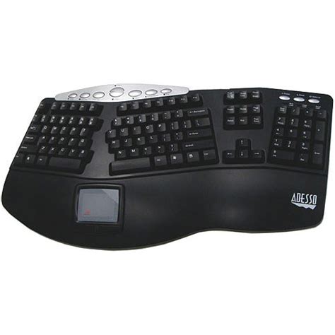 Adesso Tru Form Pro Contoured Ergonomic Keyboard Pck Ub B H