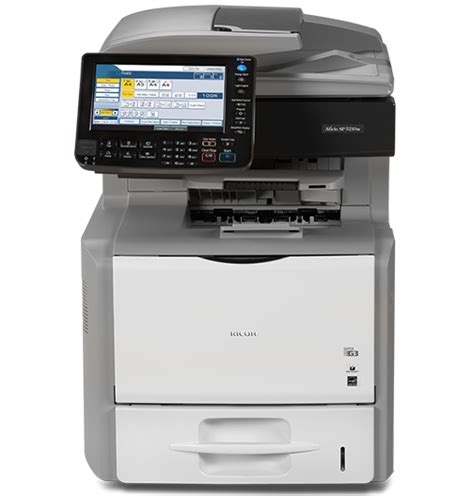 Ricoh SP 5210SF Black And White Laser Multifunction Printer 52ppm