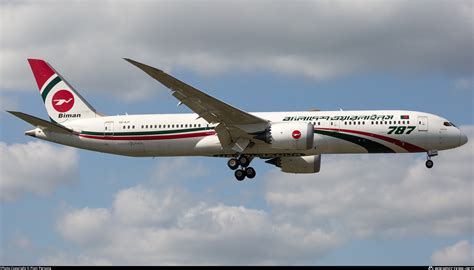 S Ajy Biman Bangladesh Airlines Boeing Dreamliner Photo By Piotr