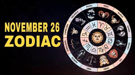 November 26 Zodiac: Sign, Personality and Horoscope | Editorialge