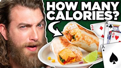 Guess The Calorie Count Challenge Youtube