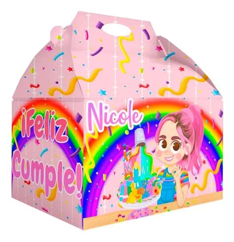 75 Caja Dulcera Bolo Fiesta Infantil Mis Pastelitos Envío Gratis