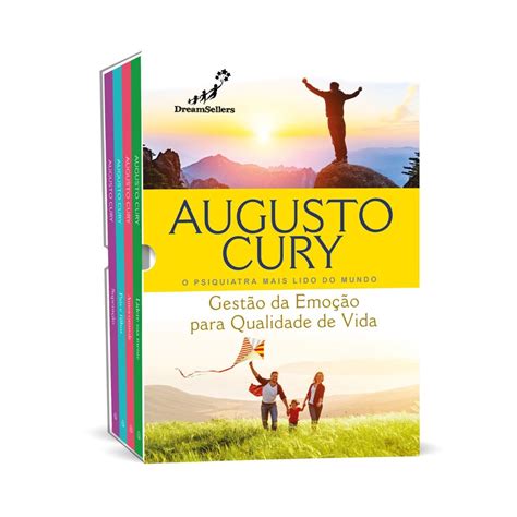 Box Livros Gest O Da Emo O Para Qualidade De Vida Augusto Cury