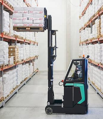 reach truck mitsubishi ngoi lai xe nang lithium