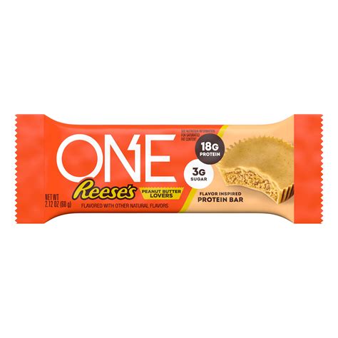 One X Reeses Peanut Butter Lovers Protein Bar 18g 4ct