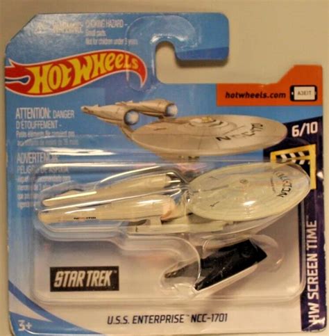 HOT WHEELS SCREEN Time Star Trek USS Enterprise NCC 1701 12 99 PicClick UK