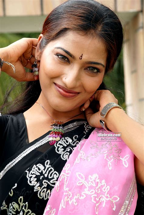 Film Actress Photos Telugu Actress Pravallika Hot In Black Saree