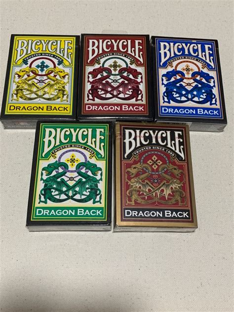 Bicycle Dragon Back Set Hobbies Toys Toys Games On Carousell