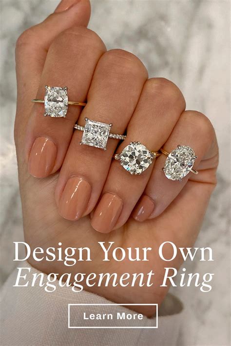 How To Design Your Dream Diamond Engagement Ring Custom Diamond