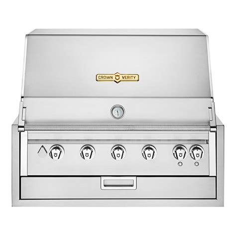 Crown Verity Ibi Ng Lt Infinite Series Natural Gas Built In Grill