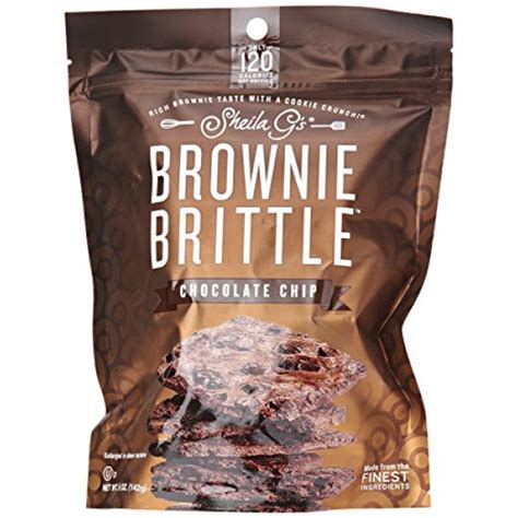 Sheila G's Brownie Brittle, Chocolate Chip, 5 Oz