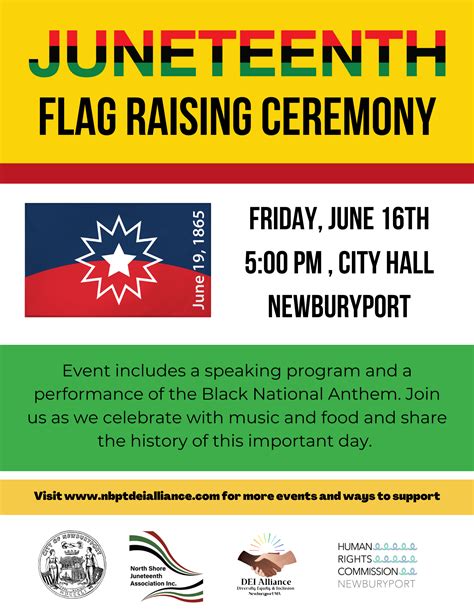 Juneteenth Flag Raising Ceremony Nbpt Dei Alliance